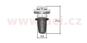 plastová příchytka (sada 5 ks)