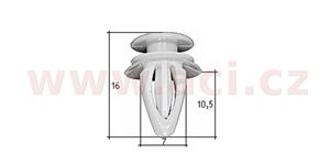 plastová příchytka (sada 5 ks)