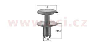 plastový nýtek (sada 10 ks)