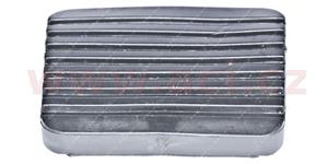 povrchová vrstva brzdového a spojkového pedálu