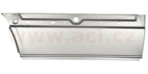 přední část lemu zadního blatníku (rozvor 4325mm, 1kolo)  P