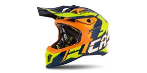 prilba CROSS PRO 2 Contra, CASSIDA (žltá fluo/oranžová/modrá)