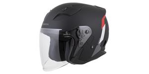 prilba Reflex 2.0 Safety, CASSIDA (čierna matná/červená/šedá/stříbrná reflexné) 2025