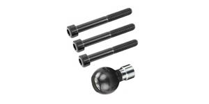 RAM® Motorcycle Handlebar Clamp Base with M8 Bolts