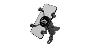 RAM® X-Grip® Phone Mount with 9mm Angled Bolt Head Adapter