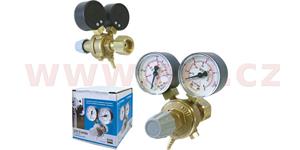 redukční ventil Argon+CO2 s tlakoměrem, 20 l/min, závit W 21,8 mm