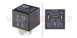 Rele spinaci 12V 40A bez drzaku 5-pin HELLA
