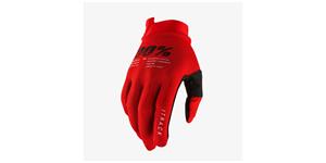 rukavice iTRACK, 100% - USA (červená)