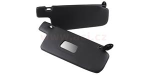 sada slunečních clon, černé, 2 ks CLASSIC