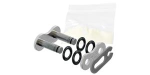 spojka reťazu 520X1R, JT CHAINS (farba strieborná, rozpojovacie, typ SPRING)