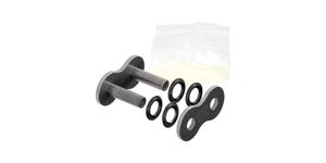 spojka reťazu 520X1R3, JT CHAINS (farba čierna, nitovacie, typ RIVET)