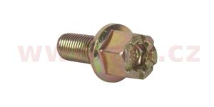 šroub kola, závit M12x1.5, kulové sedlo, délka závitu 24 mm, celková délka 45,5 mm, velikost klíče 17