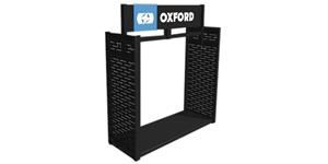 stojan na oblečení s podélnou tyčí řady Premium Advanced, OXFORD (ŠxVxHL = 1240x1270x460 mm)