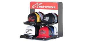 stojan pro prezentaci kšiltovek na pult, ALPINESTARS
