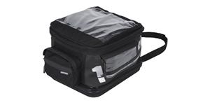tankbag na motocykl F1 QR, OXFORD (černý, s rychloupínacím systémem na víčka nádrže, objem 18 l)