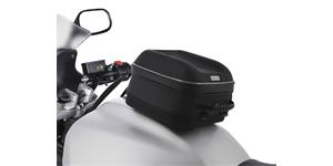 tankbag na motocykl S-Series Q4s QR, OXFORD (černý, s rychloupínacím systémem na víčka nádrže, objem 4 l)