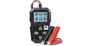 tester baterií, napětí, proud, dobíjení, 12 V, 7 - 240 Ah, GYS DBT 410 - START/STOP, menu v češtině