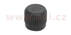 uzávěr servisního portu R12 HP 3/16" černý, vysokotlaká větev