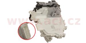 zámek př. dveří (pro vozy s centrálním zamykáním) 6pin P