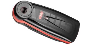 zámok na kotúčovou brzdu s alarmom Detecto 7000 RS1 (tŕň 3 x 5 mm), ABUS (logo red)