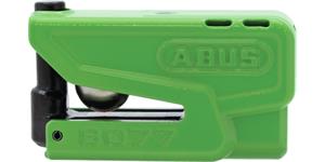 zámok na kotúčovou brzdu s alarmom Granit Detecto XPlus 2.0 (priemer strmeňa 13 mm), ABUS (zelený)