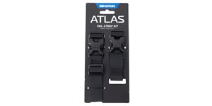 zavazadlové popruhy Atlas advanced tail straps kit, OXFORD (černá)