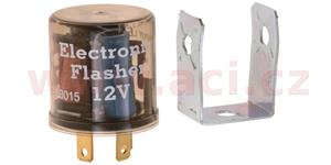 zesílený elektronický nepolarizovaný přerušovač blikačů 12V